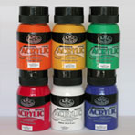 Acrylic Paints and Craft Varnishes